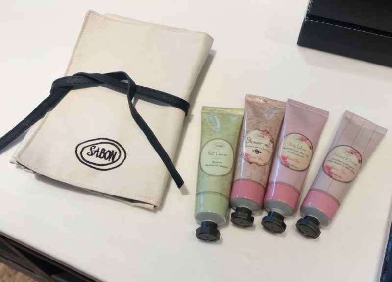 SABONの2019クリスマスコフレ、ローズティーカルテット