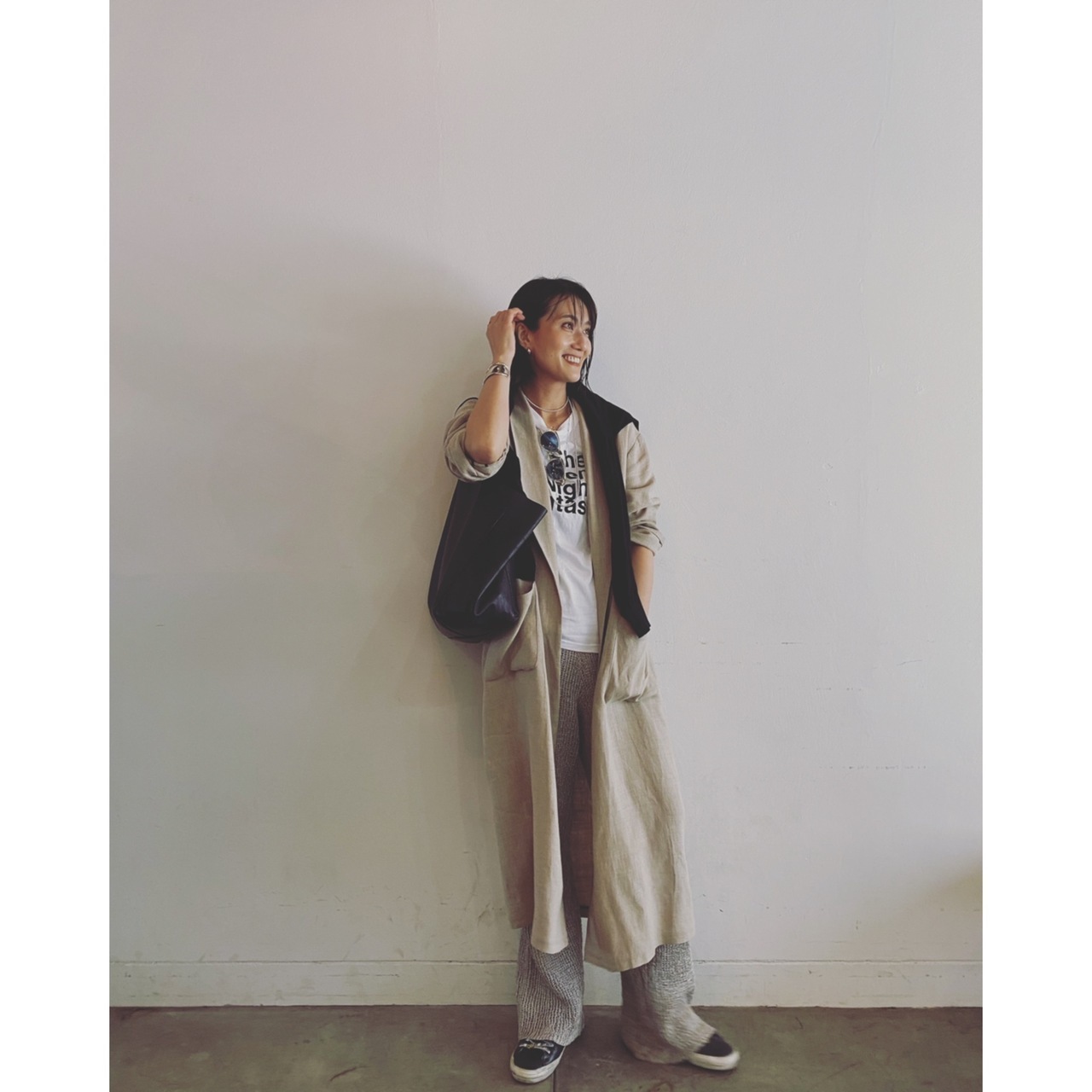 坪田あさみ ロゴT