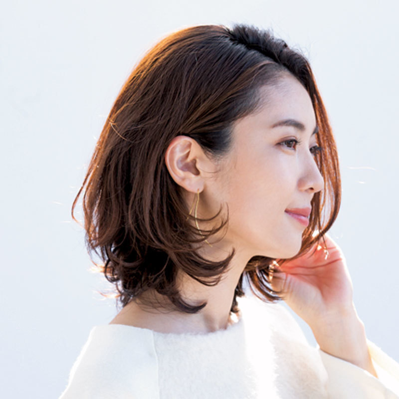 横から見た人気ボブヘアスタイル8位の髪型