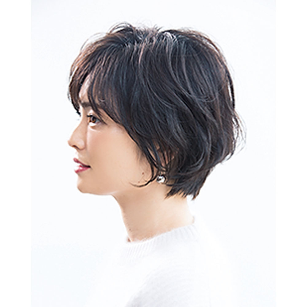 横から見た 人気ヘアスタイル6位の髪型