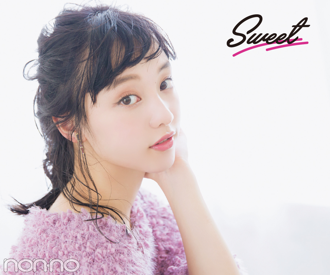 山田愛奈がお手本! 透明感カラーの黒髪でヘアアレンジ★_1_1