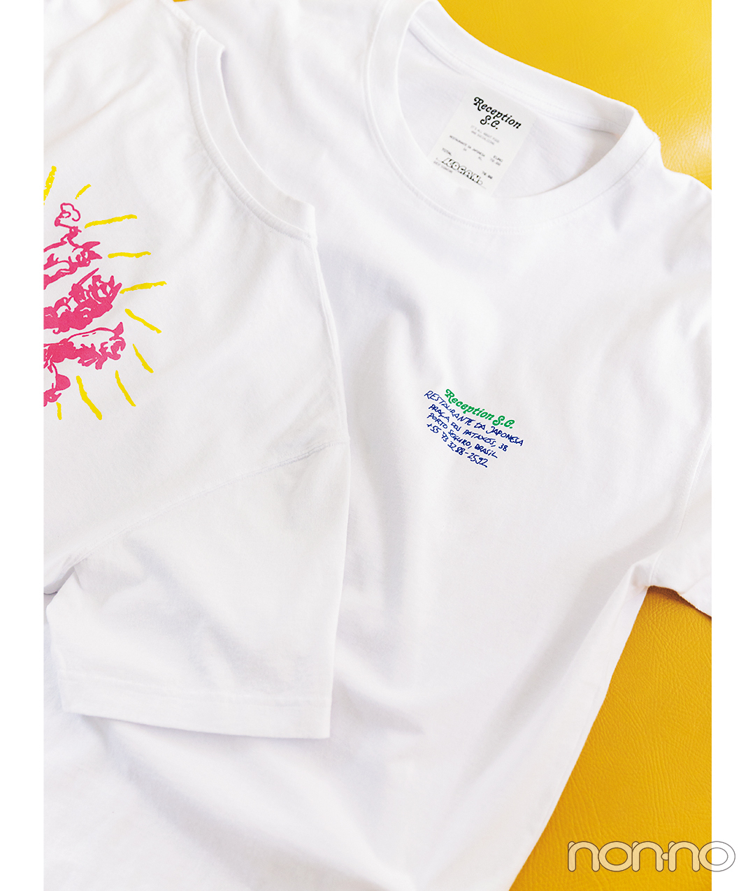 ReceptionのショップTシャツ