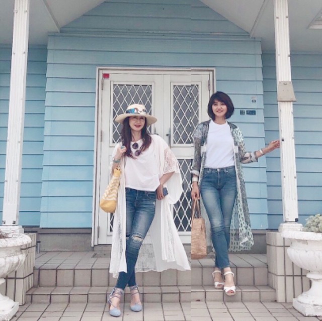 白T✖︎デニムでリンク 江ノ島小旅行_1_4