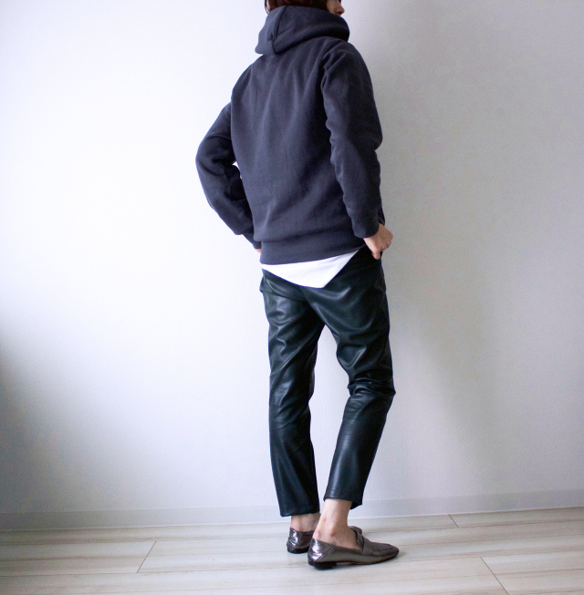 Styling/のフェイクレザーパンツ