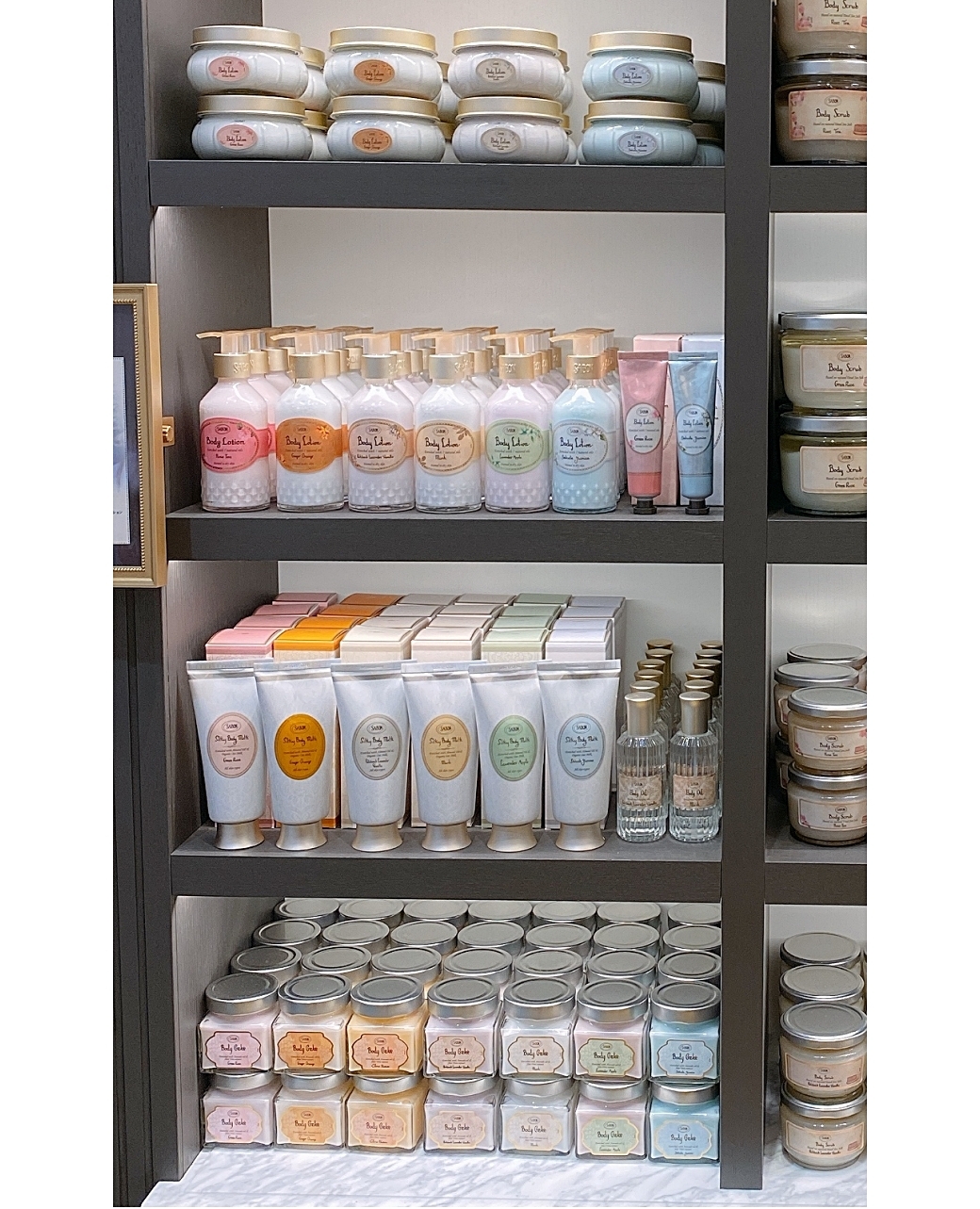 SABONのリペアボディクリームはSABONのボディケアシリーズの中でもっとも保湿力が高い