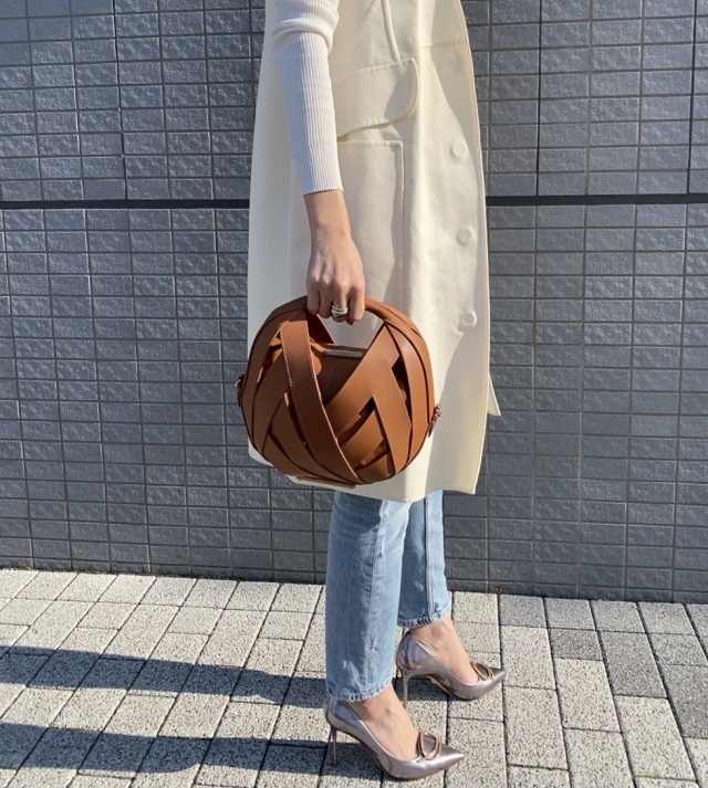 『PERRIN PARIS』のパニエバッグ