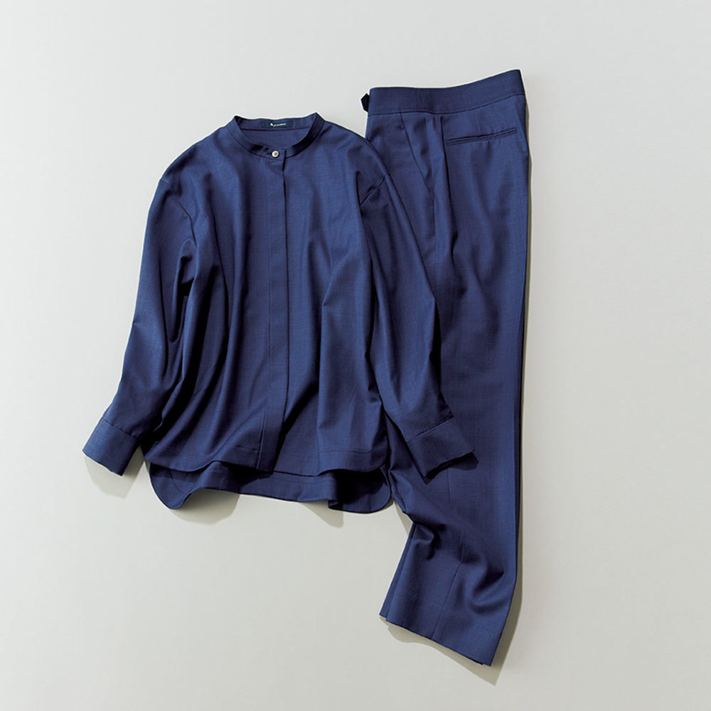 40代ファッション2019年夏のお仕事服_セットアップ