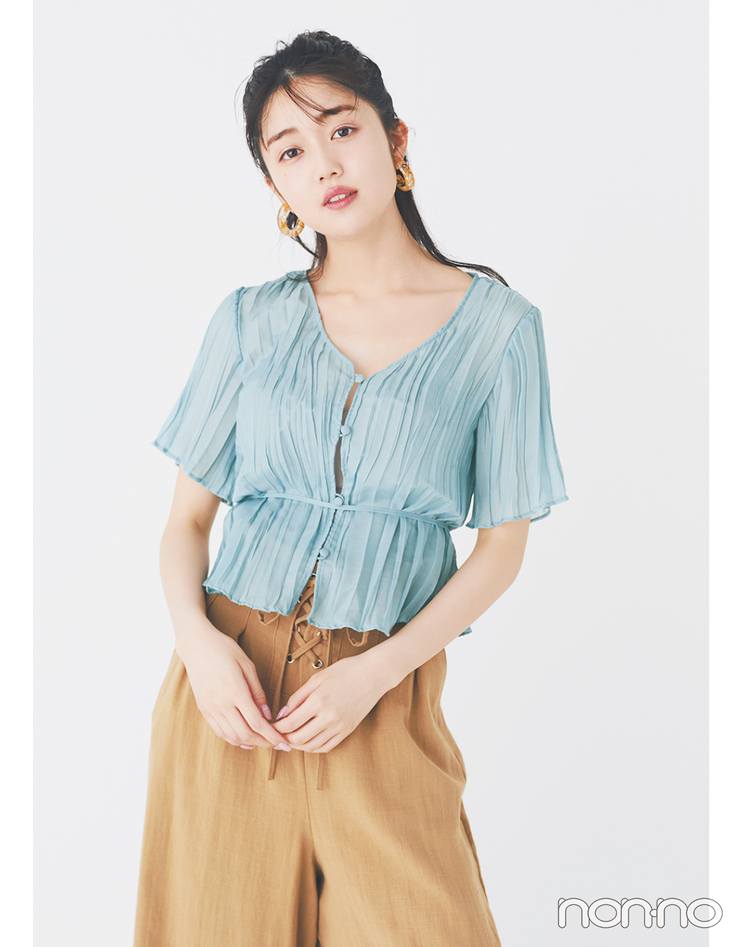 パステルカラーの透けトップスに使えるインナーって?【透け服の日のインナー】_1_9