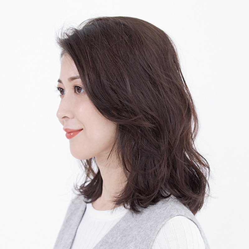 40代のミディアムヘアスタイル|2019年間人気ランキングTOP10_1_27