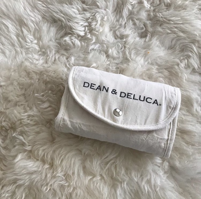 DEAN & DELUCA エコバッグ コットン 折りたたみ