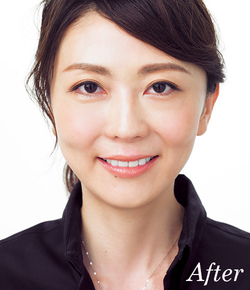 お悩み別眉の作り方「細めの上がり眉なのでキツくみえてしまう」_1_6
