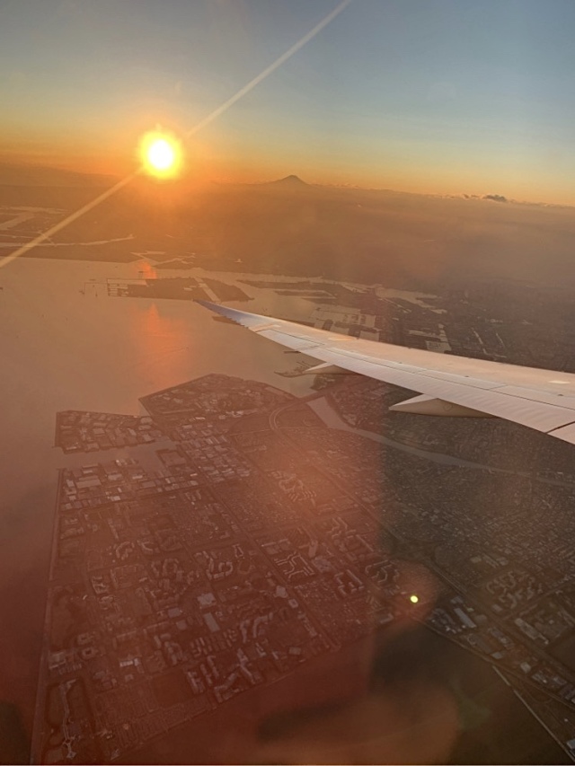 飛行機 機上