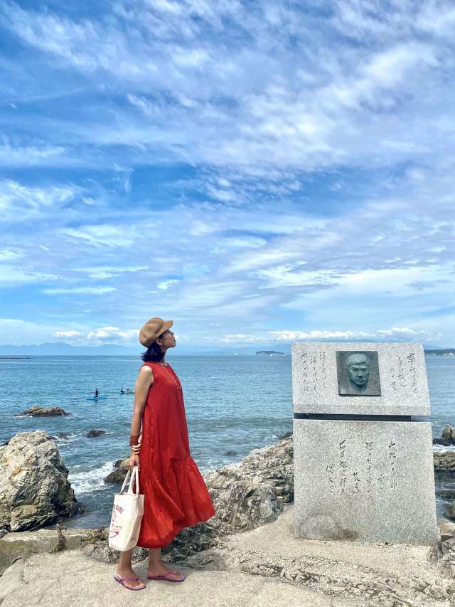 葉山でお散歩の日は ワンピース時短コーデとパン屋巡り ファッション誌marisol マリソル Online 40代をもっとキレイに 女っぷり上々