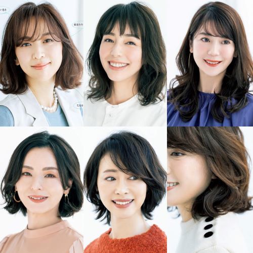 50代髪型人気ランキング Photo Gallery Web Eclat 50代女性のためのファッション ビューティ ライフスタイル最新情報