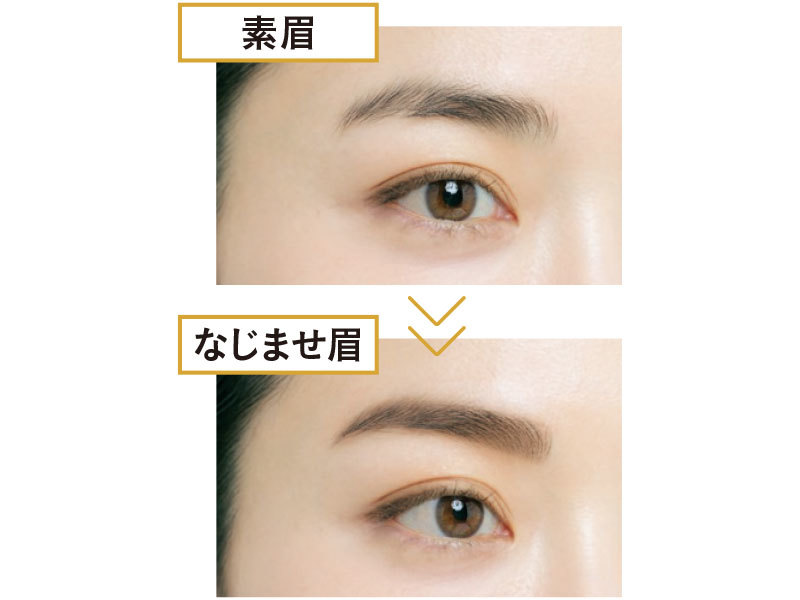 意外に簡単! あかぬけ感も断然変わる!自分だけの“なじませ眉”はこう作る_1_2