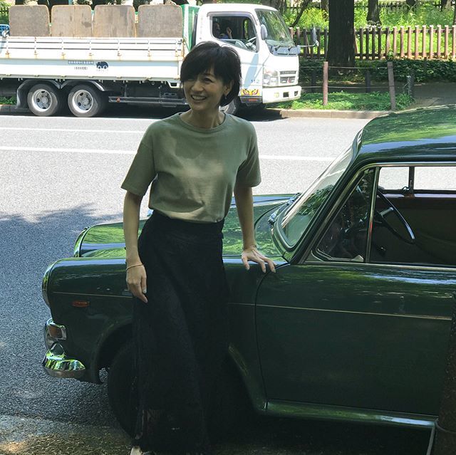 富岡さんのオフショット連発です。発売中のエクラ7月号より!_1_2