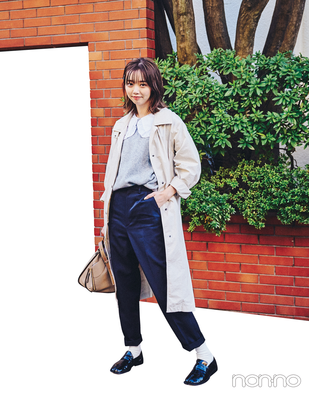 江野沢愛美の冬私服♡ ZARAのブラウスを効かせたガーリーコーデに注目!_1_5