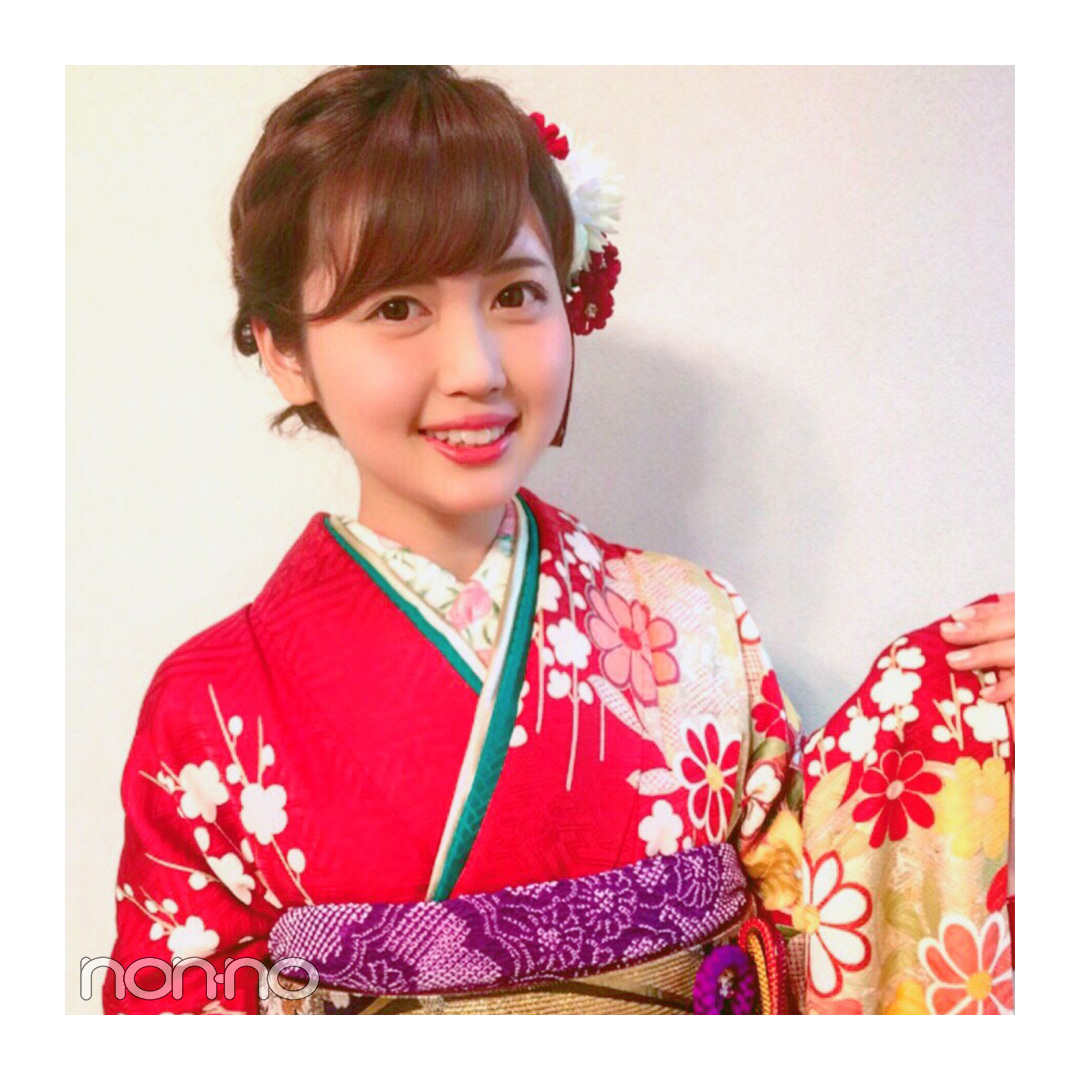 ノンノ専属読モ カワイイ選抜の着物コーディネイトまとめ 11選 Non No Web ファッション 美容 モデル情報を毎日お届け