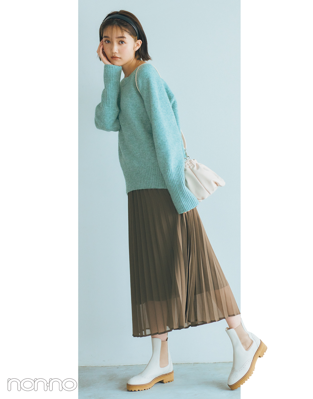 松川菜々花のはきたい靴から考える、本日のコーデ。モデルカット2−5