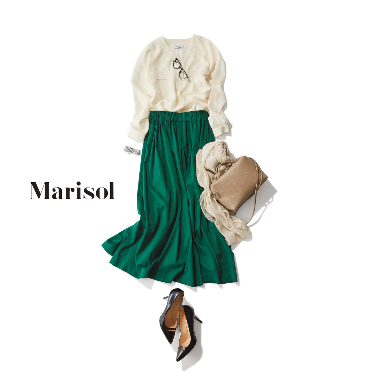 リラックス黒ワンピコーデから上品カジュアルパンツコーデまで アラフォー夏の１週間コーデ ファッション誌marisol マリソル Online 40代をもっとキレイに 女っぷり上々