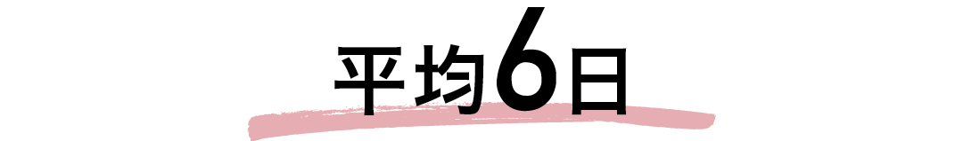 私たちの生理の話-生理は約何日続く?