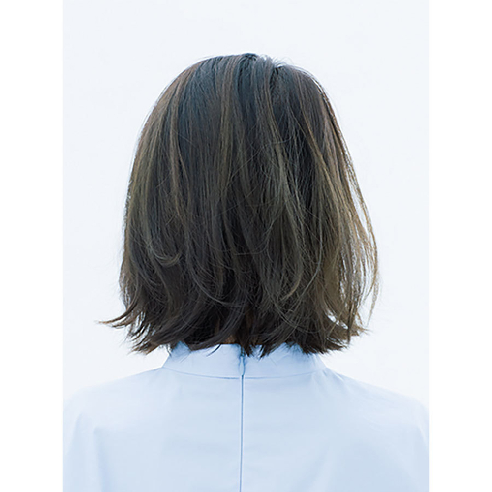 後ろから見た人気ランキング6位のボブヘアスタイル