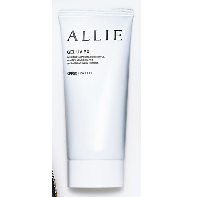 アリィー クロノビューティ ジェルUV EX SPF50+・PA+ +++ 90g ¥2,310(編集部調べ)/カネボウ化粧品