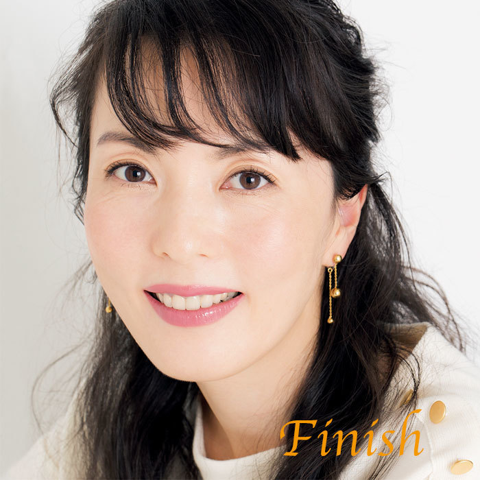 くっきり二重さんのアイライナー完成!