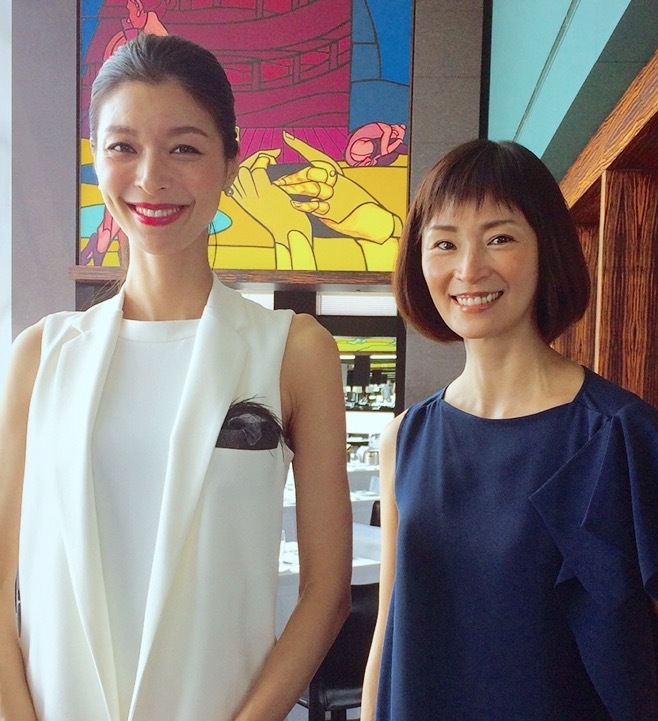 憧れの人気モデル 生方ななえさんとの撮影 華組 相原悠希のブログ 華組ブログ Web Eclat