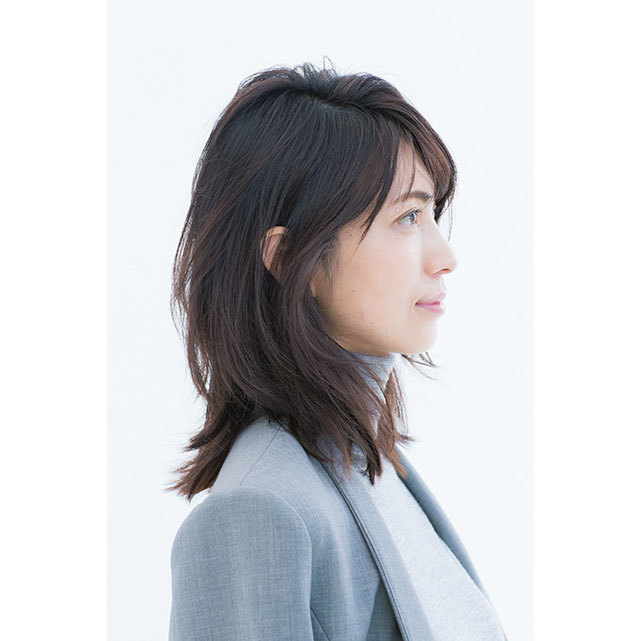 横から見た 人気ヘアスタイル4位の髪型