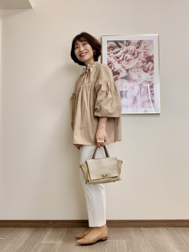 2021年春は、女らしくて上品なフェミニンコーデが気分! 40代のフェミニンコーデまとめ|アラフォーファッション_1_20