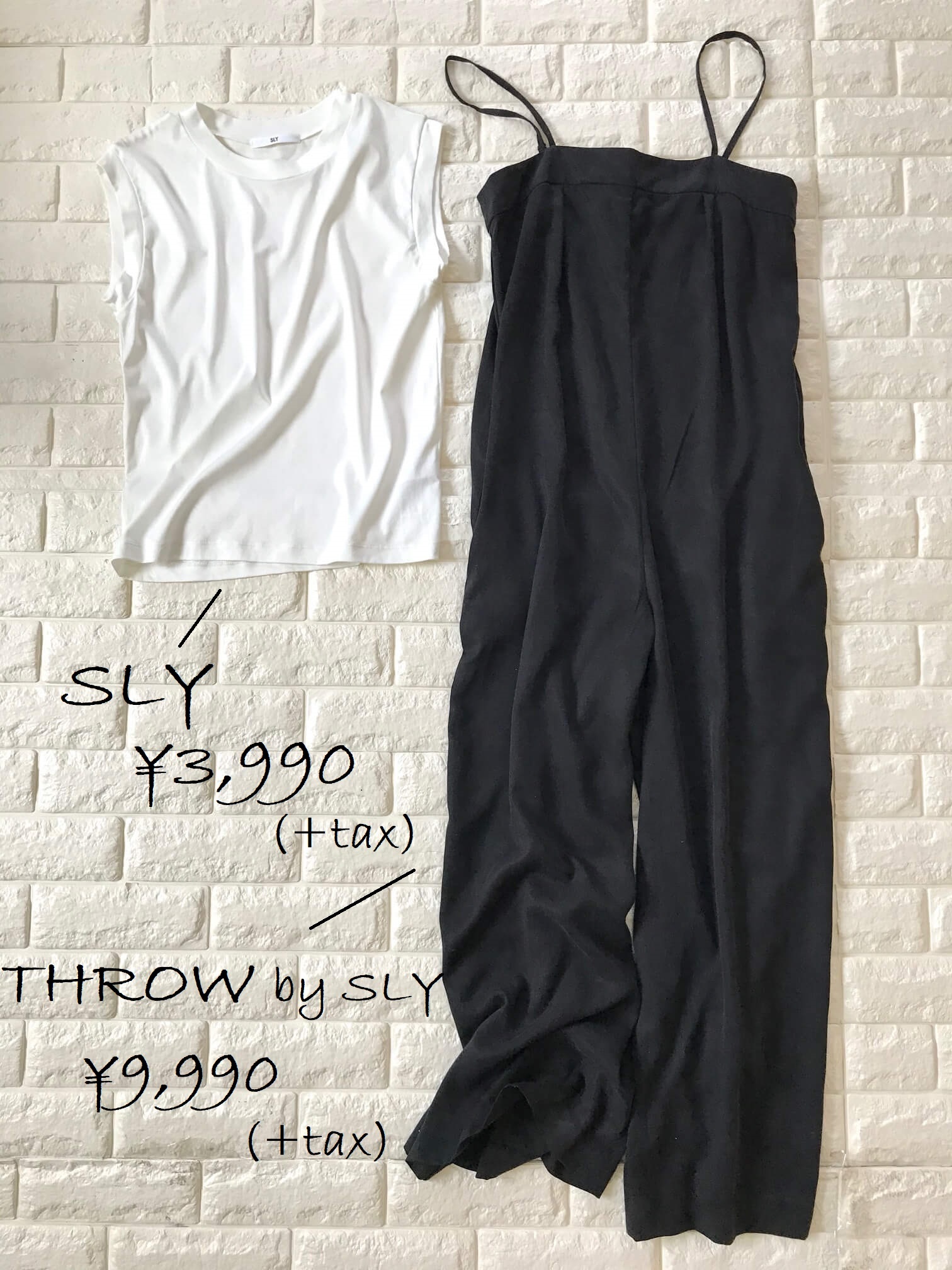 SLYの服2点画像
