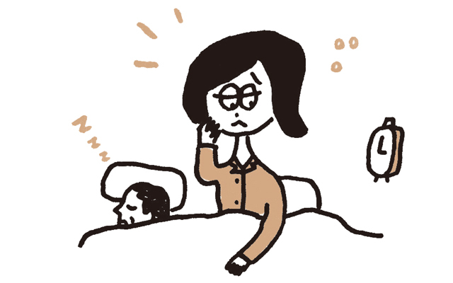 睡眠中、何度も目が覚めるのはストレスが原因?