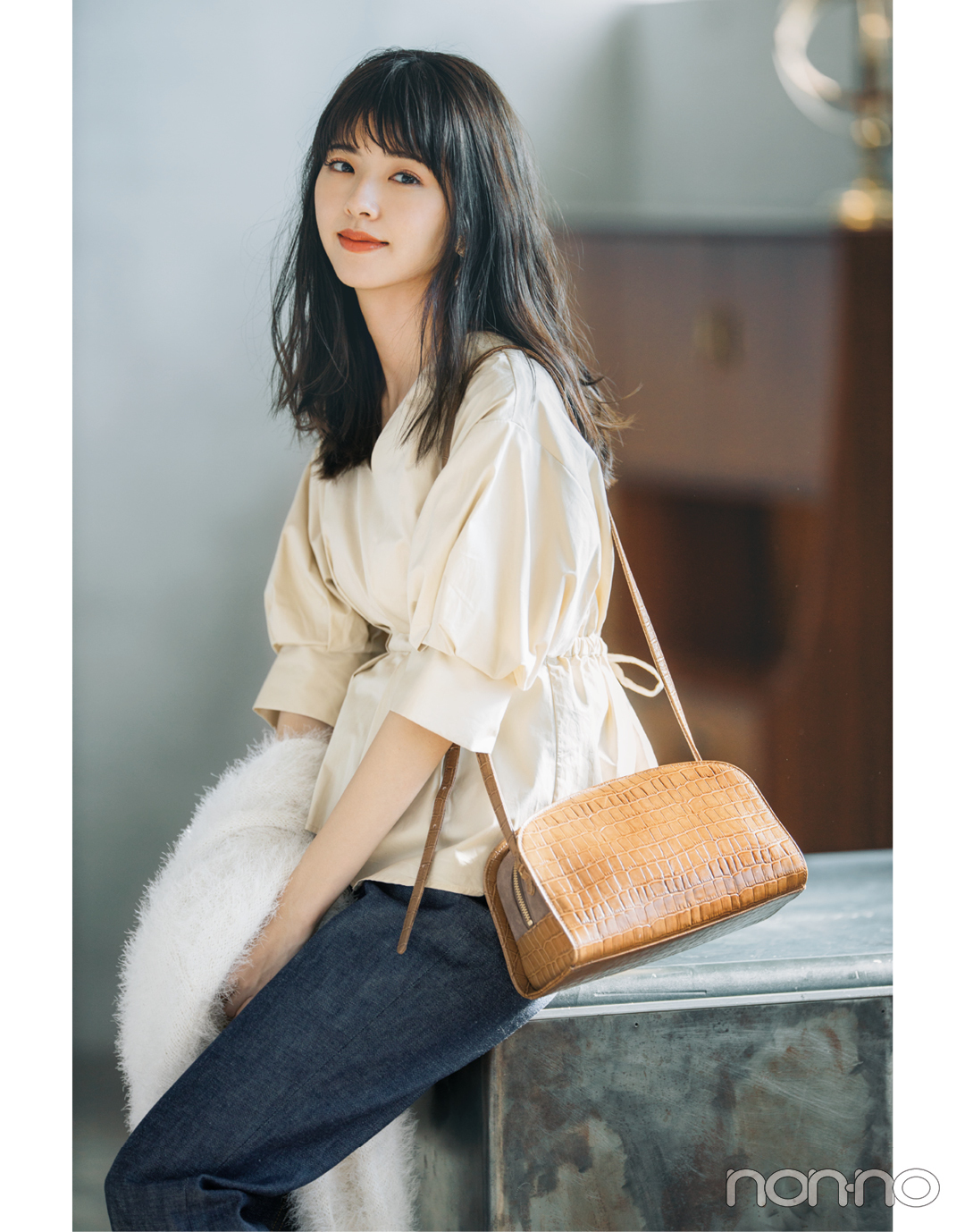 バッグと靴で”ちょいサバ”コーデ♡ 小物を変えるだけでこんなに女っぽく!_1_2