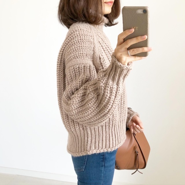 H&Mのチャンキーニット