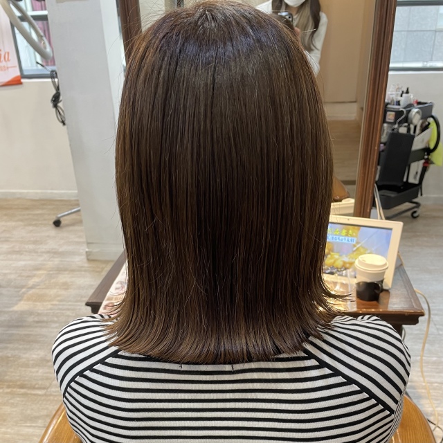 【40代 ヘアスタイル】面長な私のヘアスタイル変遷。_1_12
