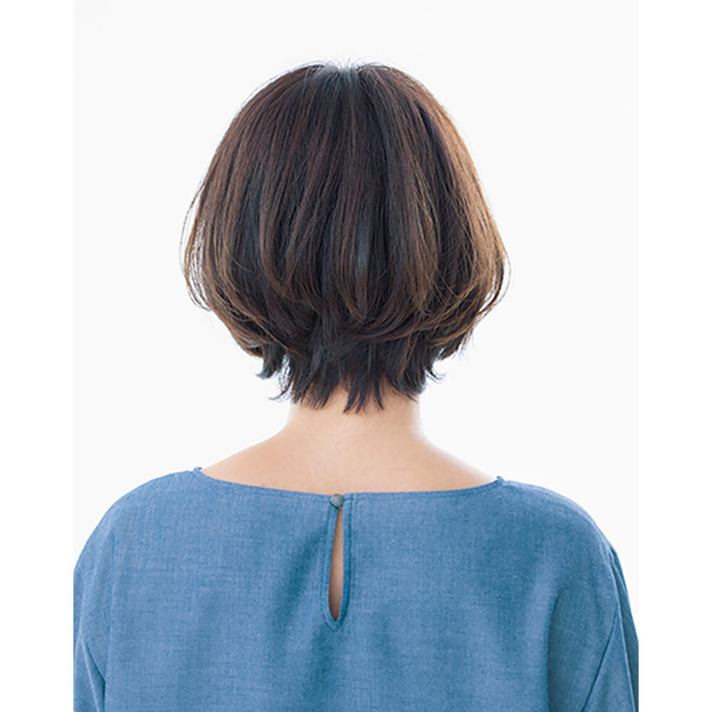 後ろから見た人気ボブヘアスタイル3位の髪型