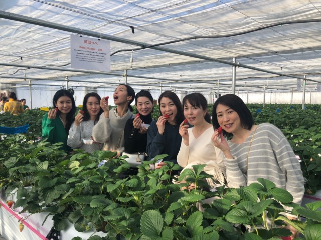 皆、イイ笑顔ー🍓