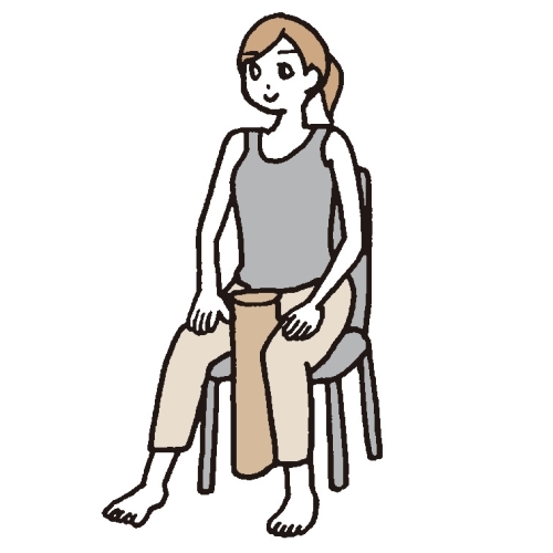 脱 尿もれ 骨盤底筋トレーニング 基本の動き 尿もれ をあきらめない Web Eclat