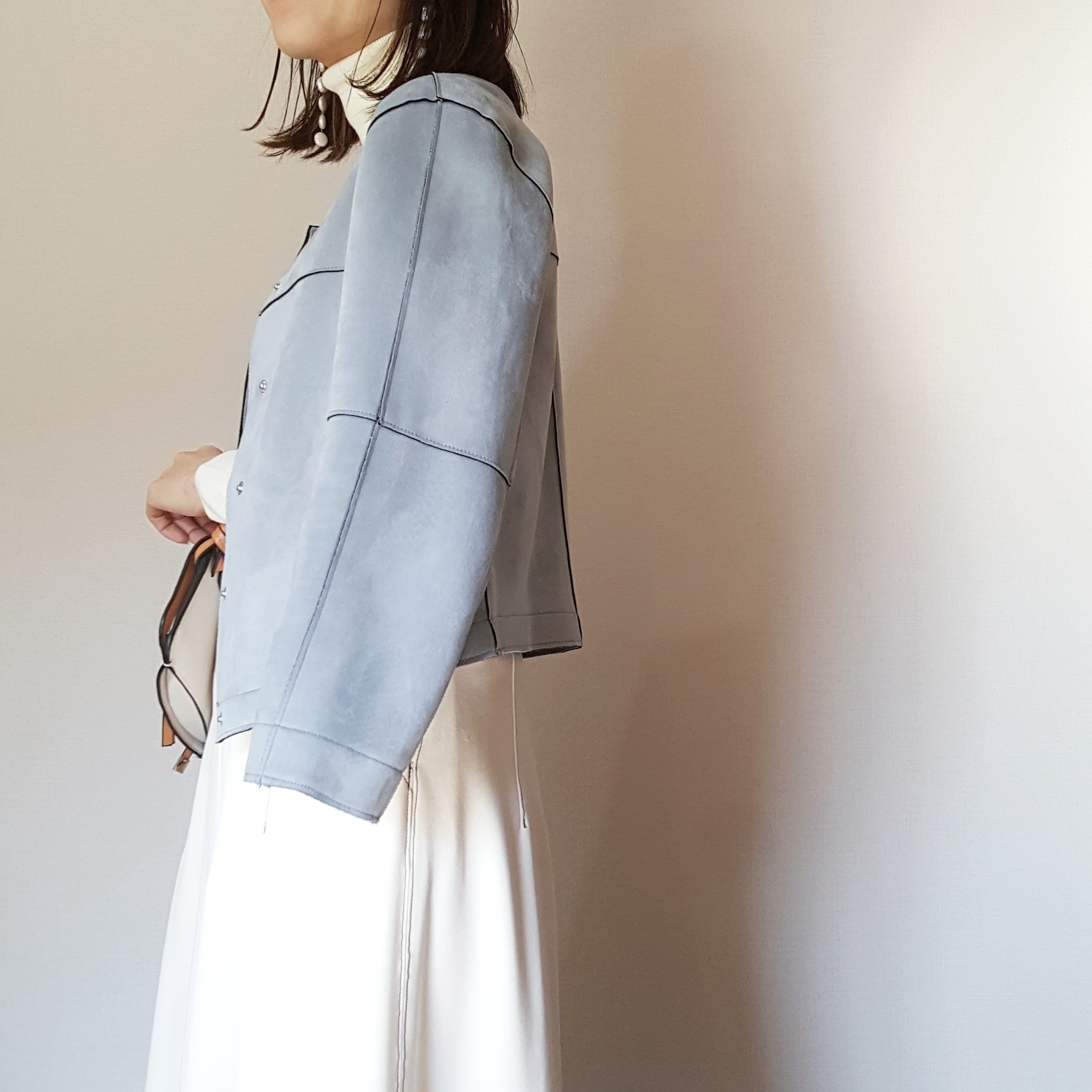 ニュアンスパステルカラーのアウターで先取り春の妄想コーデ ファッション誌marisol マリソル Online 40代をもっとキレイに 女っぷり上々