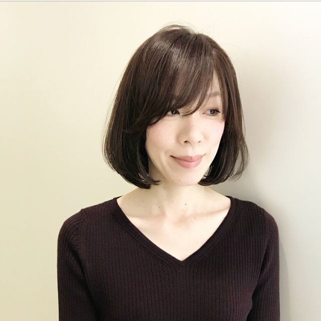 外ハネ 内巻き ストレート まとめ髪も可能な4wayボブ ファッション誌marisol マリソル Online 40代をもっとキレイに 女っぷり上々