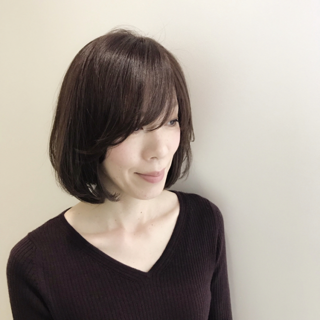 外ハネ 内巻き ストレート まとめ髪も可能な4wayボブ ファッション誌marisol マリソル Online 40代をもっとキレイに 女っぷり上々