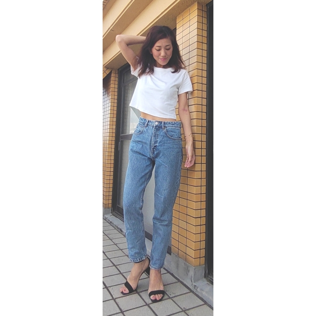 【GU コットンミニT】大人だからこそできるヘルシーな肌見せ_1_2