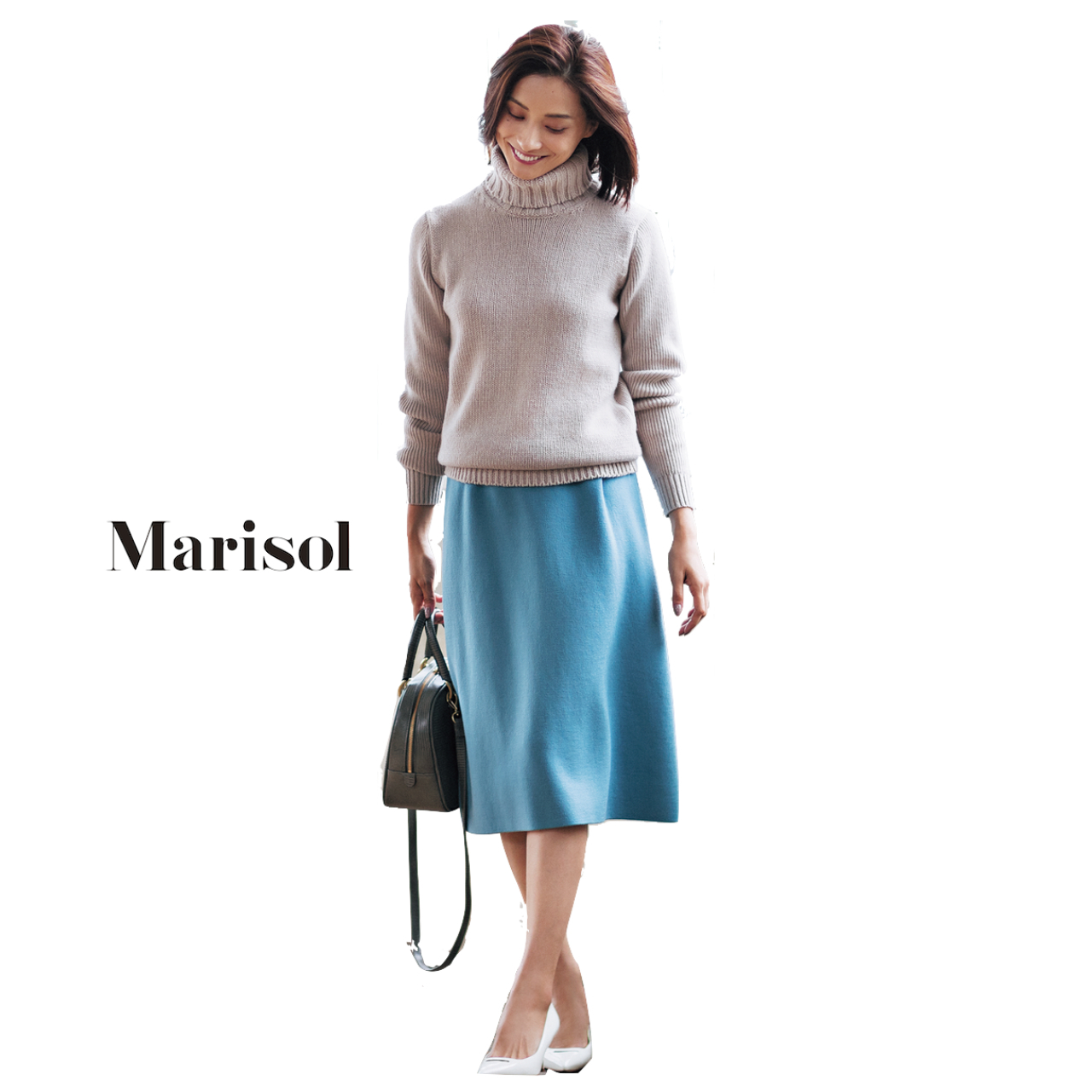 万能ジャージワンピコーデから上品アウターコーデまで ファッション誌marisol マリソル Online 40代をもっとキレイに 女っぷり上々