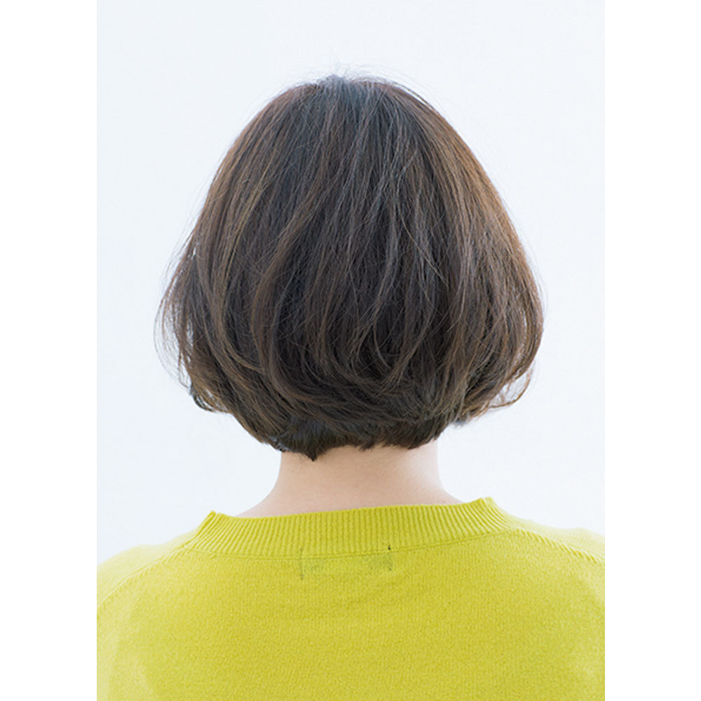 後ろから見た人気ランキング2位のボブヘアスタイル
