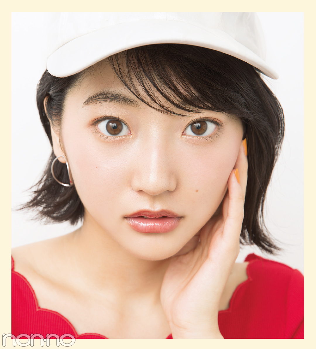 キャップの日のヘアアレンジ★ミディアム以上&ボブのモテヘアはこれ!【夏美容の100のアンサー!】_1_7