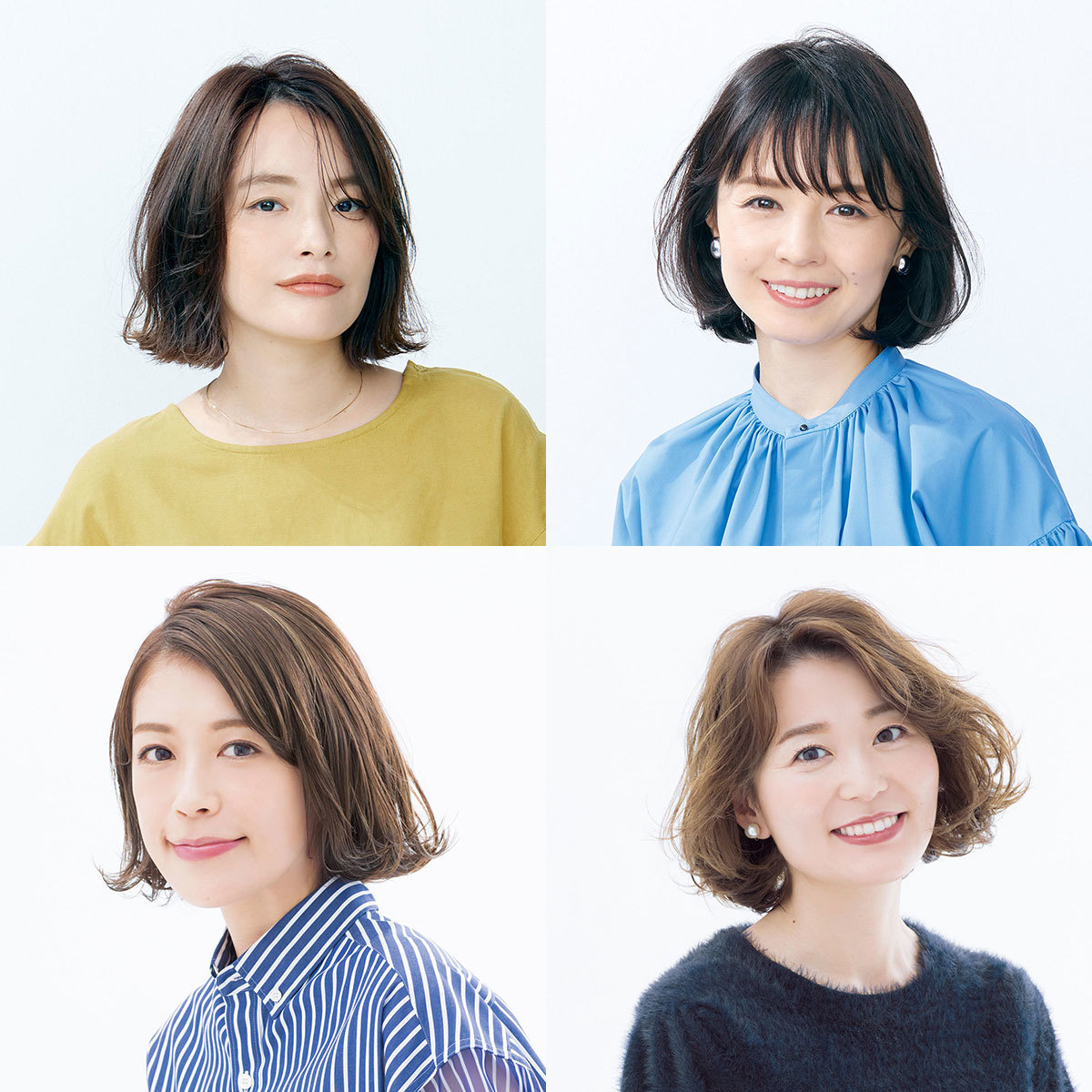 21 22冬 40代におすすめヘアスタイル 髪型カタログ ファッション誌marisol マリソル 40代をもっとキレイに 女っぷり上々