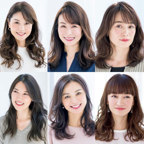 50代ヘアスタイル Photo Gallery Web Eclat 50代女性のためのファッション ビューティ ライフスタイル最新情報