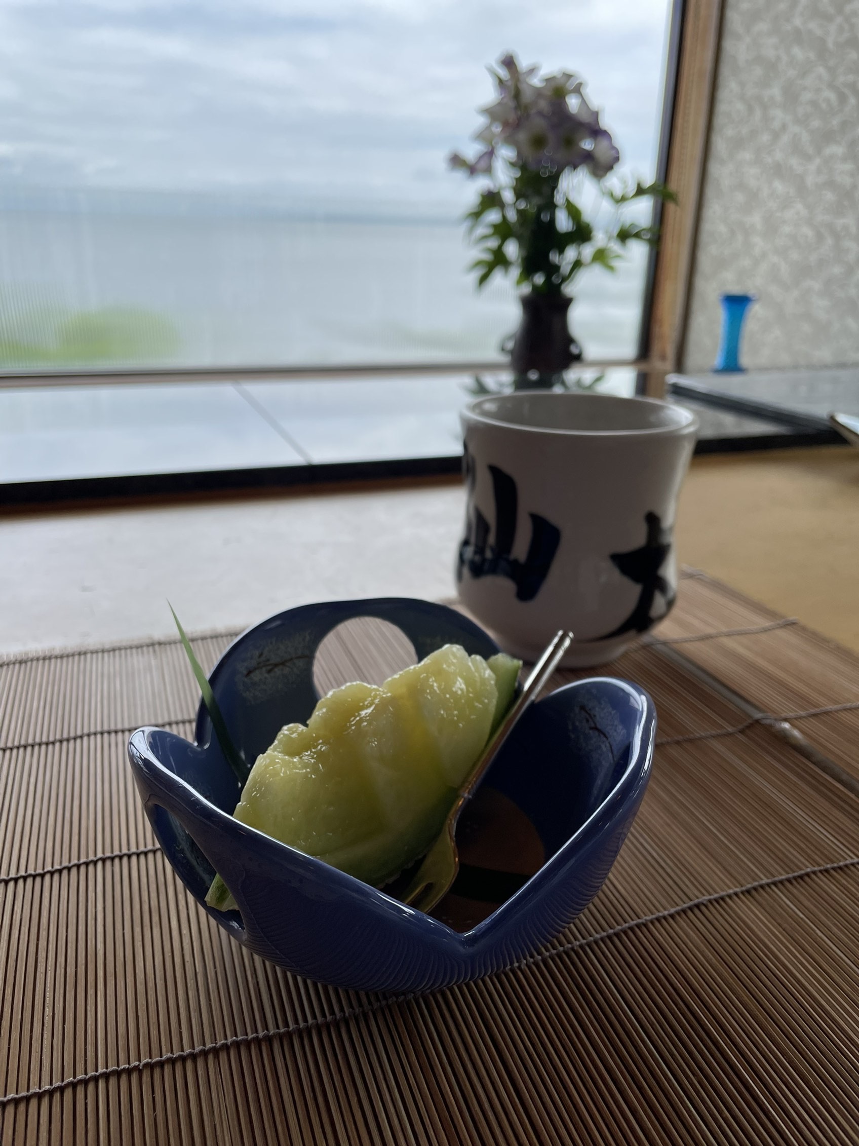 切ったメロン