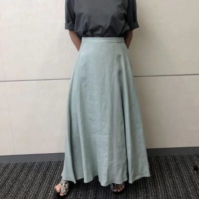 E by eclat リネンマキシスカート ¥18,700